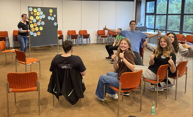 Raum und Zeit Workshop im Chilli