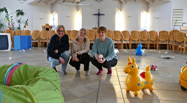 Kirche wird zum Indoor-Spielplatz - Winterprogramm für Kinder
