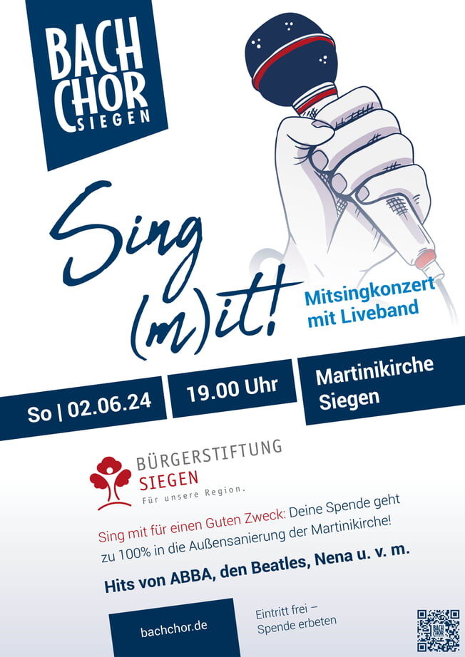 SING (M)IT! - Mitsingkonzert mit Liveband