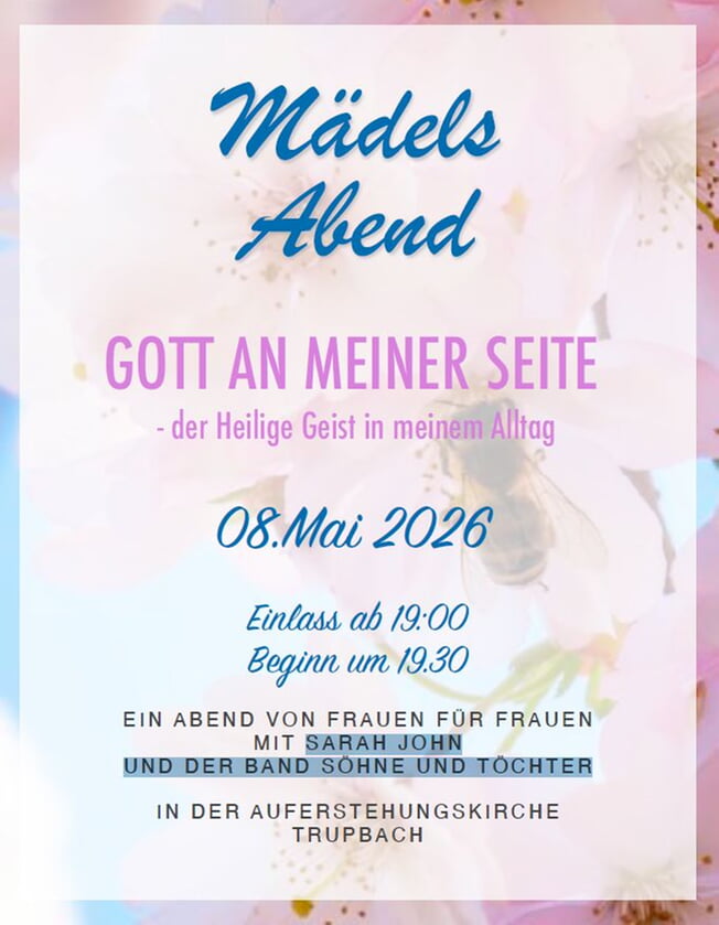 M&Auml;DELSABEND - MIT SARAH JOHN UND DER BAND S&Ouml;HNE UND T&Ouml;CHTER