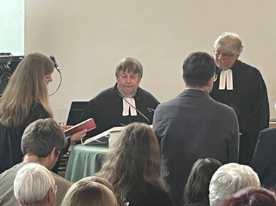Kirchengemeinde Niederdresselndorf verabschiedet Pfarrer Rainer Heuschneider