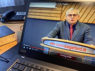 Kontaktlose Synode des Evangelischen Kirchenkreises Siegen - Bericht des Superintendenten