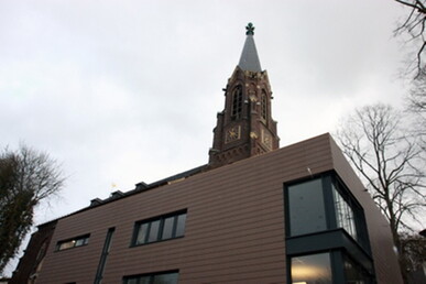 Modernes Zentrum fürs Gemeindeleben Gemeindezentrum Haardter Kirche wird eingeweiht