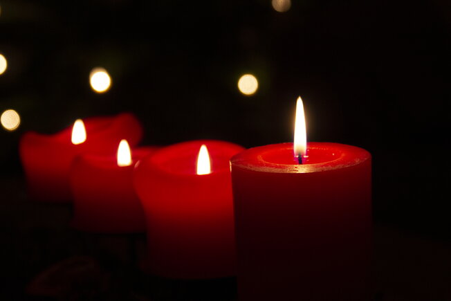 Musik im Advent bei Kerzenschein