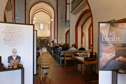 Ausstellung "Was bleibt." eröffnet 