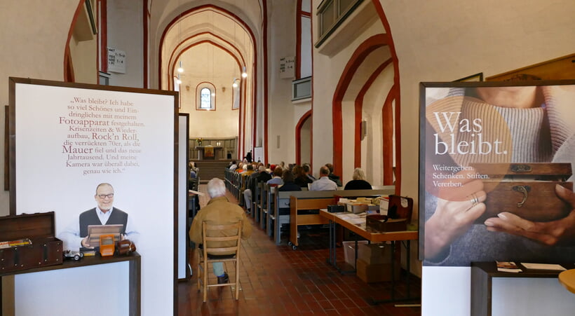 Ausstellung "Was bleibt." eröffnet 