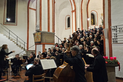 Musikalisches Fest f&uuml;r den H&ouml;chsten