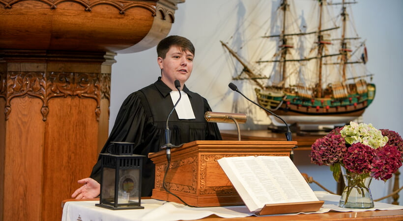 Inselpastorin auf Borkum