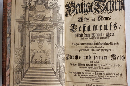 Ausstellung: 300 Jahre Berleburger Bibel