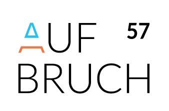 Aufbruch 57 - Logo weiß