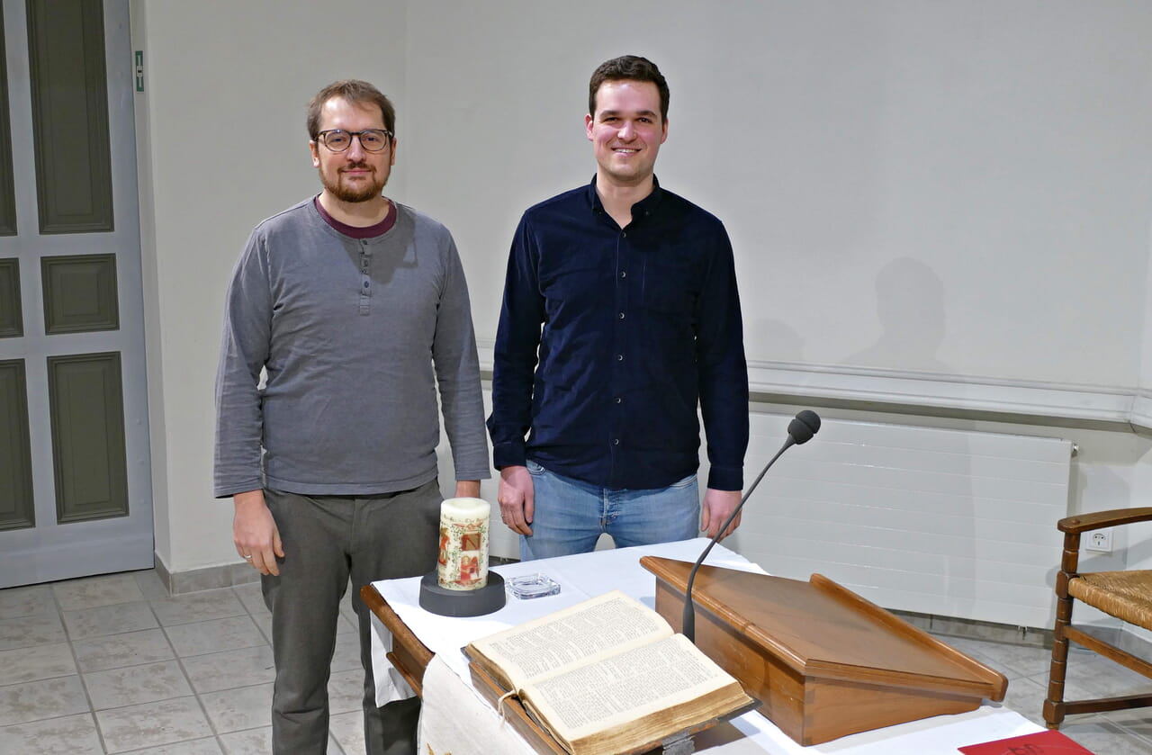 Christian Jünner und Jonas Grabbet: Zwei Pfarrer im Probedienst