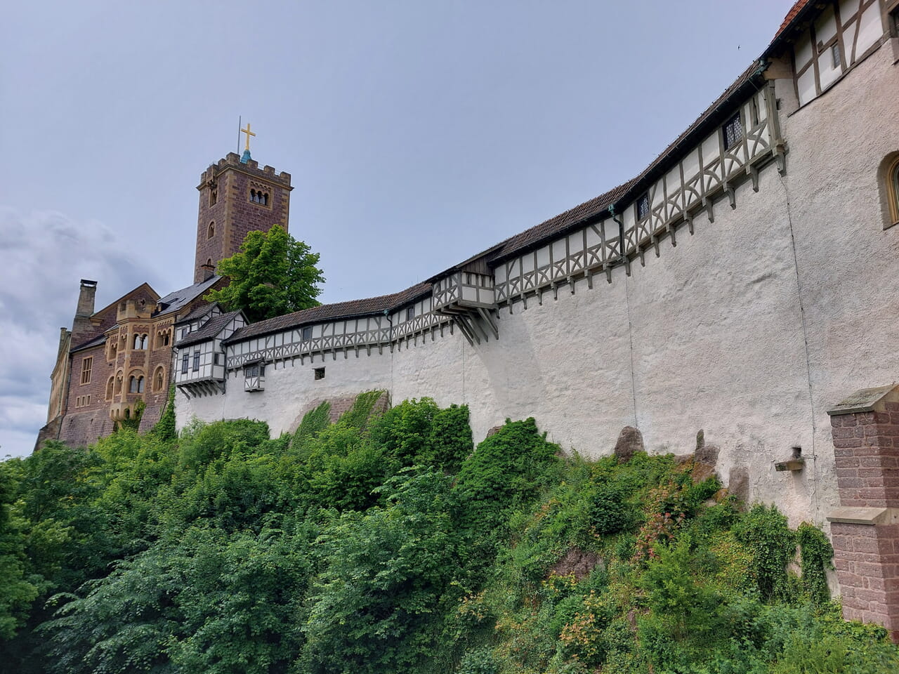Die Wartburg in Eisenach: Sie war das erste Ziel der Gruppe aus Siegen.