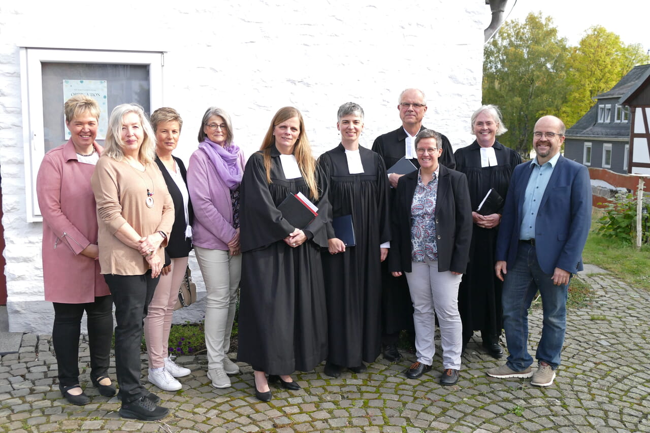Feierliche Ordination von Pfarrerin Carmen Jäger.