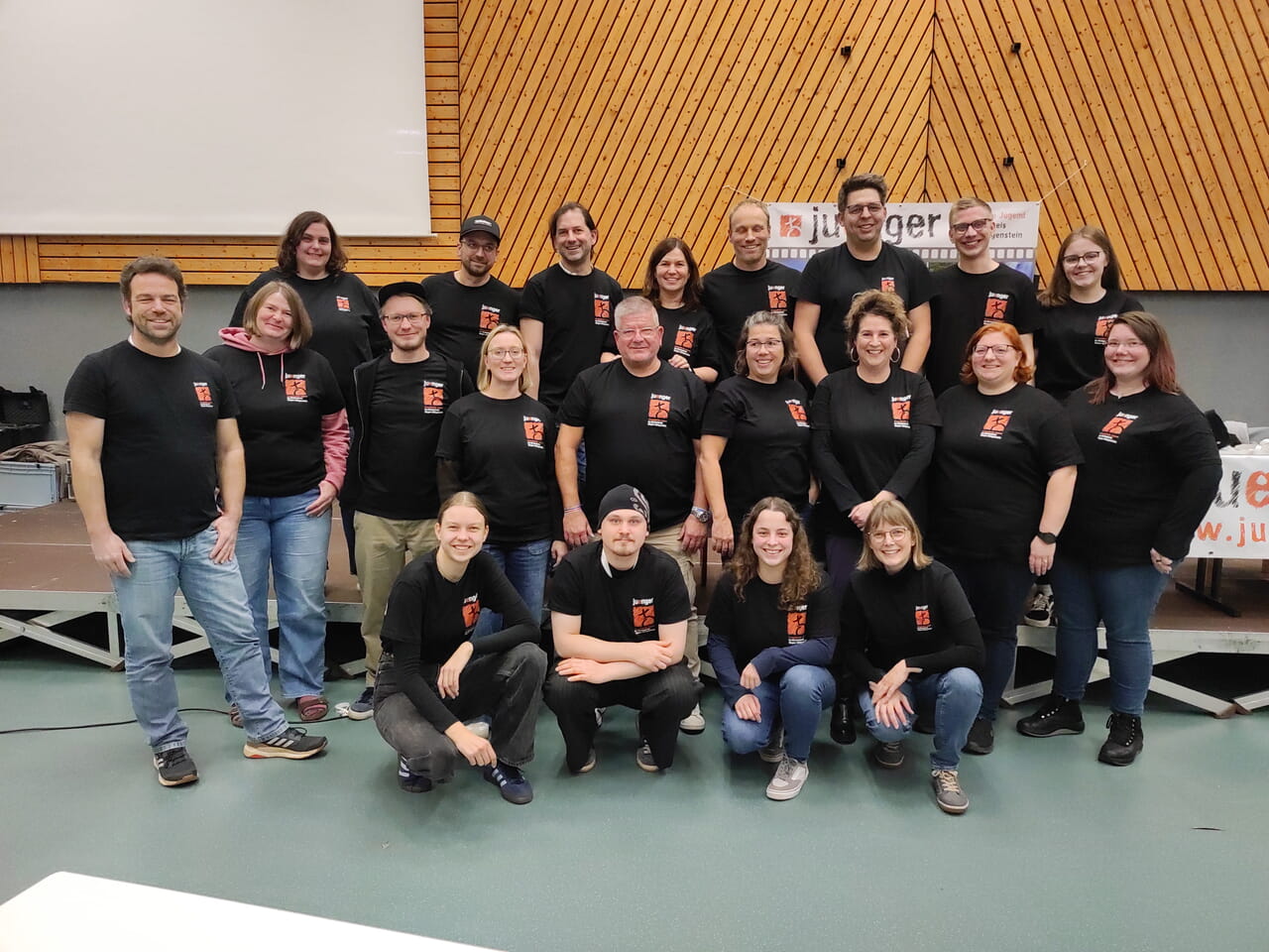 Das "Mitreden!"-Team der Ev. Jugend im Kirchenkreis mit "Team-Chef" Volker Peterek