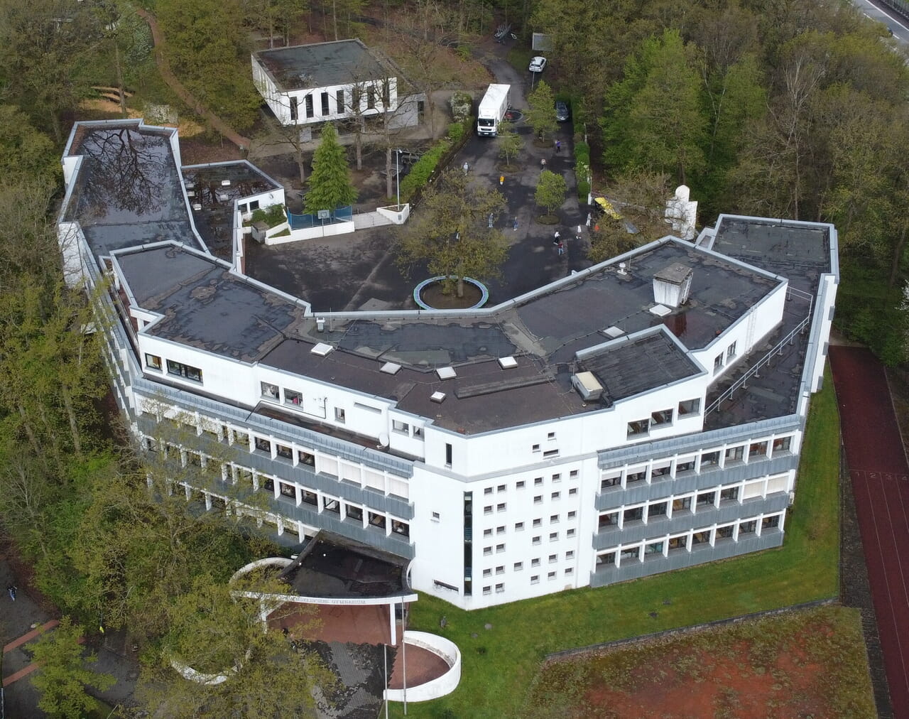 Das Evangelische Gymnsaium in Weidenau: Hier soll der europ&auml;ische Gedanke k&uuml;nftig einen wichtigen Platz einnehmen.