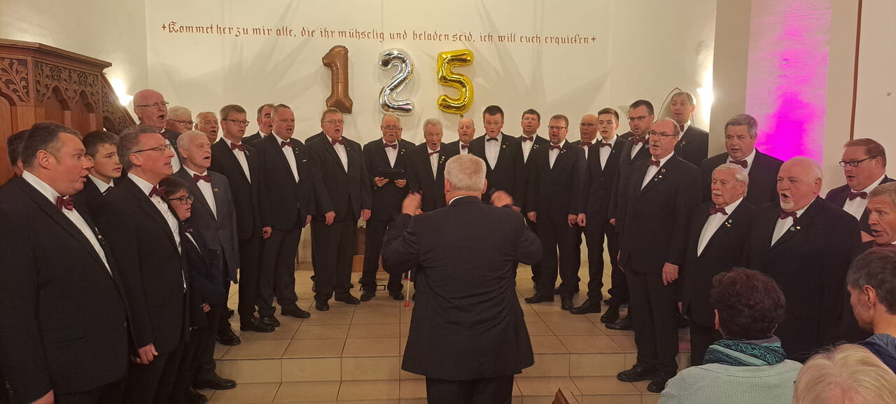 Tradition, die begeistert: Die Sänger des MGV „Sangeslust“ Birkelfehl.