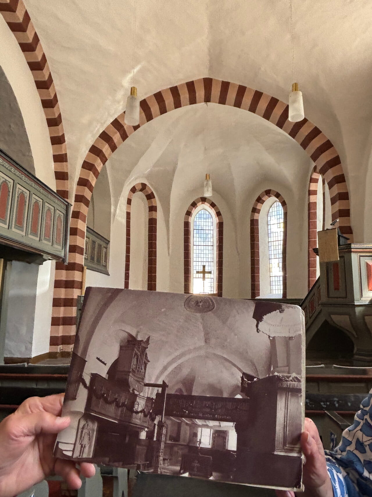 Blick in die Stadtkirche in Bad Laasphe