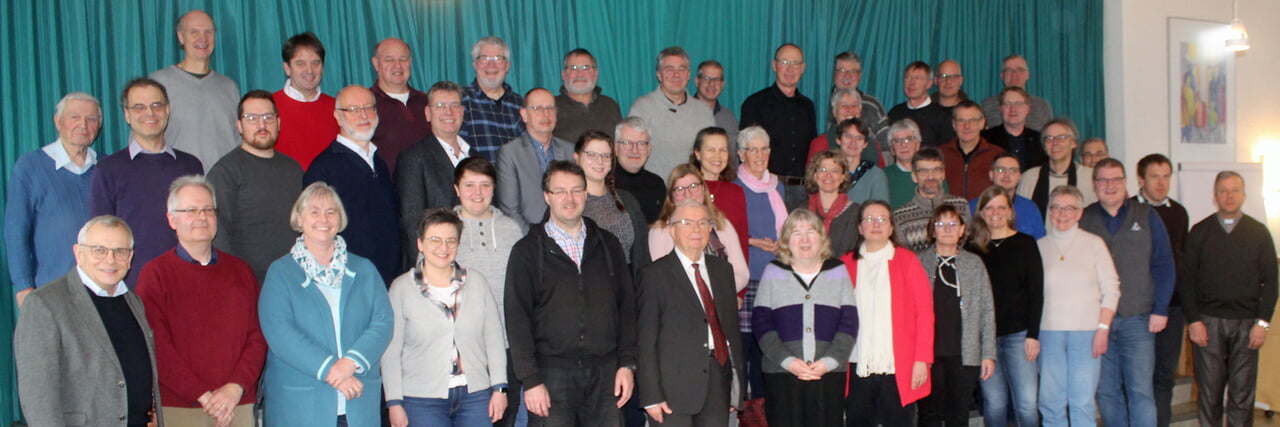 Pfarrerinnen und Pfarrer aus dem neu vereinigten Kirchenkreis trafen sich im Januar zur gemeinsamen Pfarrkonferenz.